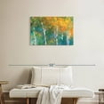 thumbnail image 2 of Elephant Stock Confetti Ii Wall Art - Horizontal Canvas Wall Art - Living Room Wall Decor - Abstract Canvas - Orange And Green Decor By Julia Purinton - 30" x 20", 2 of 8