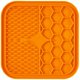 thumbnail image 2 of Almohadilla para de silicona para perros, tazones es para alimentador Rallentare, alimentación mascotas, juguetes para , - Naranja, S Colco Alfombrilla para lamer, 2 of 7