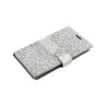 thumbnail image 2 of Galaxy J7 Jewelry Rhinestone Wallet Case In Silver, 2 of 4