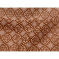 thumbnail image 4 of oneOone Viscose Jersey Orange Fabric Floral & Tiles Moroccan Sewing Fabric By The Yard Printed Diy Clothing Sewing Supplies 60 Inch Wide, 4 of 5