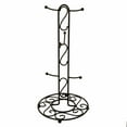 thumbnail image 4 of Nice & Great Offers a Metal Coffee Cup Holder, Kitchen Coffee Mug Tree for  Countertops Tea Cup Holder Stand in Color Antique Brown, Dimension: 15"H x 5"L x 5"W, 4 of 6