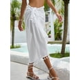 thumbnail image 5 of Swimsuit Cover Ups for Women Beach Wrap Skirt Chiffon Sarong Dress Pareo Wrap with Tassels, 5 of 6