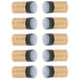 thumbnail image 5 of Piezas de repuesto para taco de billar, 10 Uds., cuero PU de cobre con tornillos (10MM), 5 of 15