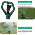 thumbnail image 5 of Lawn Sprinkler, 4pcs Automatic 360 Rotating Adjustable Garden Sprinkler Lawn Irrigation System, Leak-proof Design, 5 of 5