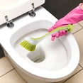 thumbnail image 2 of 2/1pcs Dish Scrubber Brushes Assorted Color Long Handle Dishwashing Brush With Suction Cup Multipurpose Scrub Cleaning Tool For Kitchen Toilet Bathroom, 2 of 9