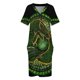 thumbnail image 3 of Vestido morado con bolsillos sueltos, diseño de Dread Wolf, vestido de noche para mujer, vestidos elegantes para mujer en oferta, 3 of 6
