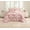 Pink Bloom, variant on BrylaneHome BH Studio Pastel Reversible Bedspread