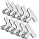 thumbnail image 1 of 10 clips de acero inoxidable NQ de 7,6 cm para bolsas de almacenamiento de alimentos, 1 of 5