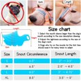 thumbnail image 4 of Bozal de boca de pato antimordida para perros, correa ajustable para mascotas, cubiertas suaves ajustables a prueba de mordidas, máscaras, cubiertas de silicona para perros pequeños y medianos, 4 of 4