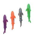 thumbnail image 2 of 4 piezas interesantes juguetes de buceo tiburones multifunción tiburones adorables juguetes para la piscina accesorio para niños, 2 of 6