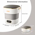 thumbnail image 2 of Portable Washing Machine With Spin Dryer, Fully Automatic 13L Folding Washing Machine With 3 Cleaning Modes For Underwear, Baby Clothes Cleaning, 2 of 5