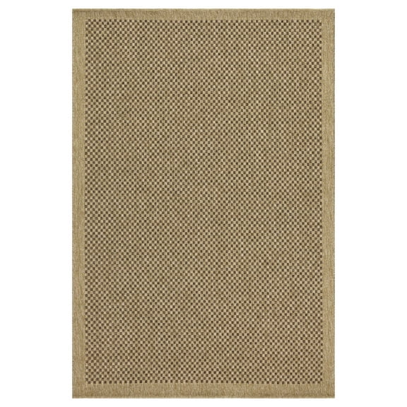 Rugs Earth GC_NTL1005 Jute/Mocha 7 ft. 10 in. x 10 ft. 3 in. Indoor/Outdoor Area Rug,Area Rugs