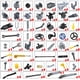 thumbnail image 3 of Paquete de accesorios para bloques de construcción, 169 piezas, piezas Habow Technic, 3 of 6