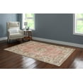 thumbnail image 2 of Linon Washable Blanche Polyester 5'x7' Rug in Pink, 2 of 16