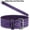 Purple, variant on MRX Weight Lifting Leather Belt Training Fitness Back Support Purple XS