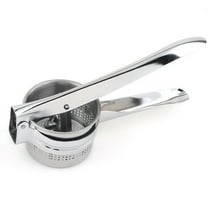 Kraoden Stainless Steel Potato Ricer and Masher, Heavy Duty Commercial Food Masher, Ergonomic Comfort Grip, Extra Large Capacity, Dishwasher Safe