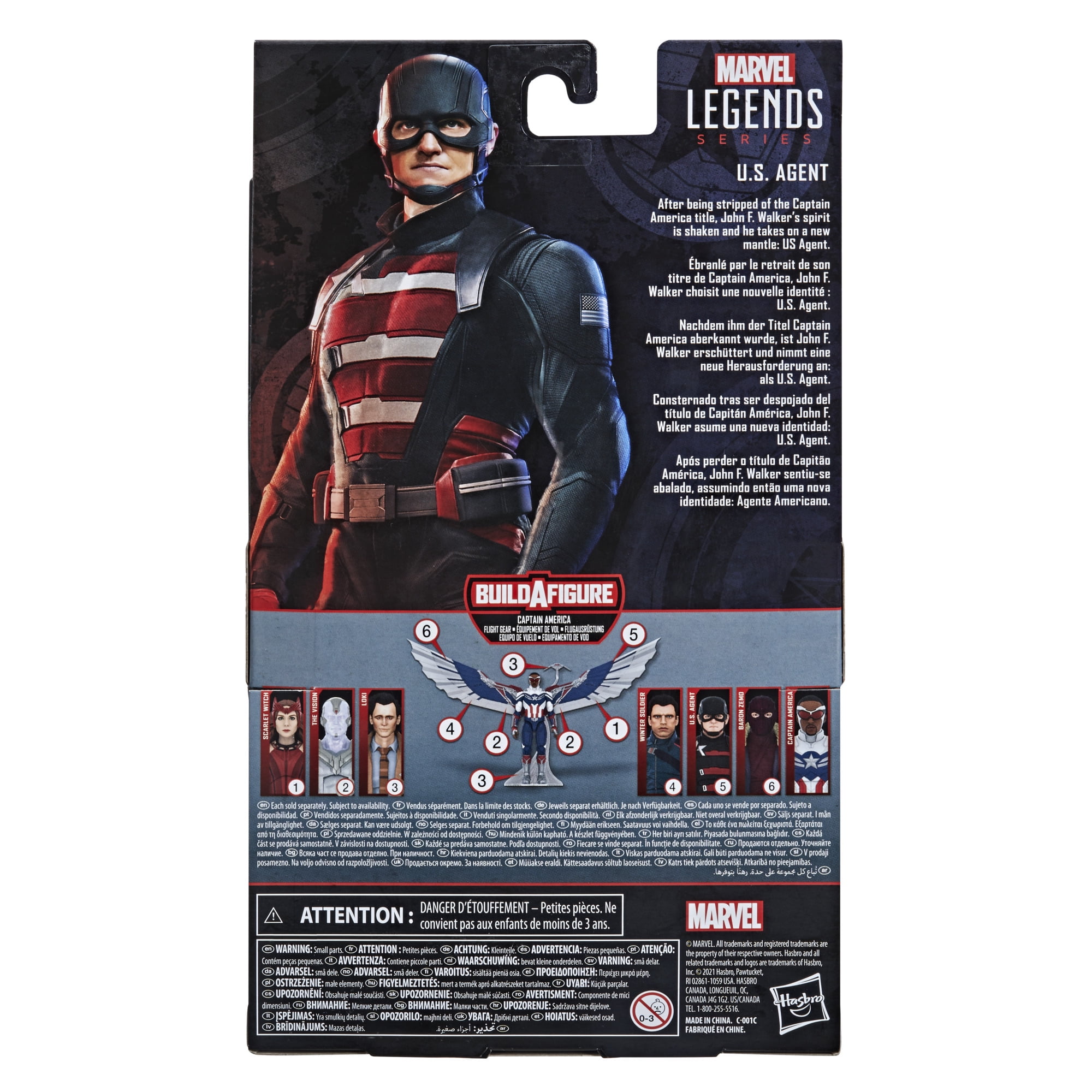 16 cm figure da HASBRO MARVEL Legends Avengers Endgame Capitan America 6"/ca 