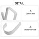 thumbnail image 3 of EXHUMKY Colgador Resistente Para Puerta Con Vertical Para Toallas Y Abrigos, 3 of 8