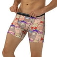thumbnail image 2 of Rocae Cute Lamas for Stretch Moisture-Wicking Underwear,Men's Underwear Boxer Briefs Medium, 2 of 9