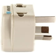 OREI Grounded Universal 2 in 1 Plug Adapter Type I for Australia, China, New Zealand and more - High Quality - CE Certified - RoHS Compliant WP-I-GN