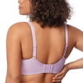 thumbnail image 3 of HSIA Smooth Full Figure Minimizer Bras T-shirt Bra with Unlined Non Padded Bra for Heavy Breast,Plus Size Light Purple,42D, 3 of 9
