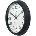 thumbnail image 3 of Infinity Instruments Director Wall Clock, Black, 12", 3 of 7