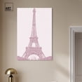 thumbnail image 3 of Pink Sparkling Floral Paris Canvas Paris Art Prints by Art Remedy, Gallery Wrapped, 30" x 45", 3 of 7