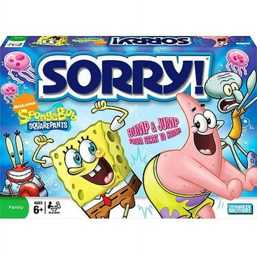 Nickelodeon Sorry! SpongeBob SquarePants Edition Board Games