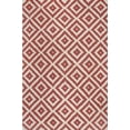 thumbnail image 6 of nuLOOM Kellee Contemporary Wool Area Rug, 9' x 12', Rust, 6 of 8