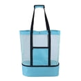 thumbnail image 2 of OUSITAID Mesh Beach Tote Bag with Cooler - Detachable Design with Picnic Cooler, 2 of 5