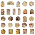 thumbnail image 4 of Paquete de pegatinas con figuras literarias y artísticas de anime, 54 piezas, 4 of 5
