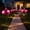 Purple, variant on Peony Solar Garden Lights,26.7" Height Sensor Light Waterproof for Garden Decoration,EDs Outdoor Lights, Pathway Lights Outdoor for Yard Patio Flower Bed Walkway Decoration