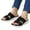 Black, variant on Arch Support Slide Sandals for Women 2025 Mesh Athletic Walking Slippers Shoes with Memory Foam