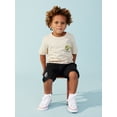 thumbnail image 6 of Little Star 100% Organic Cotton 2-Pack Toddler Boy Shorts, 6 of 11