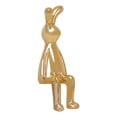 thumbnail image 2 of Figura Decorativa - Forma de Conejo Dorado, 2 of 3