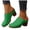 Green, variant on Women's Closed Toe Chunky Heel Clogs Comfortable Elegant Platform Wedge Sandal Wide Toe Box Non Slip Dress Shoes