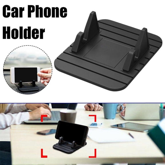 Anti-slip Car Silicone Holder Mat Pad Dashboard Stand Mount For Phone