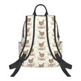 thumbnail image 2 of Naloa Flower Chicken Print Lightweight DayBackpack Suitable for school, work, shopping, travel, etc., 2 of 5