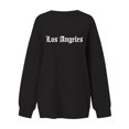 thumbnail image 3 of Gibobby Casual Sudadera para Mujer Suéter de Navidad para mujer cuello redondo manga larga suéter de Navidad casual para Navidad simple(Negro,XG), 3 of 4