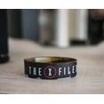 thumbnail image 5 of The X Files Logo Rubber Wristband, 5 of 5
