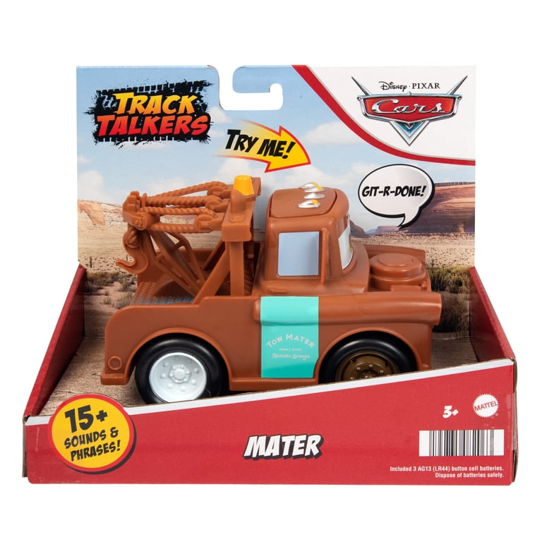 Disney Pixar Cars Track Talkers Mater Talking Toy Truck photo 6