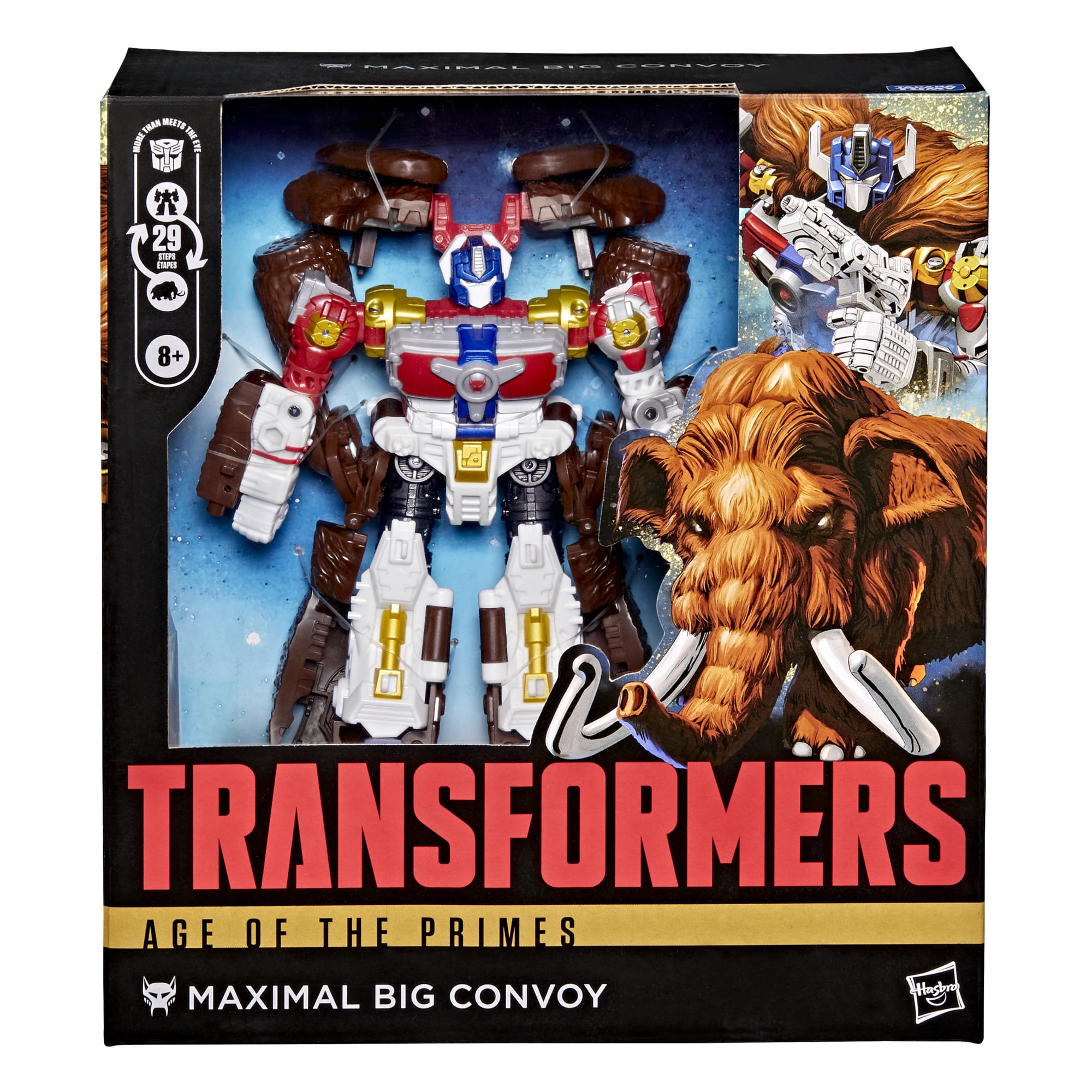 Transformers Toys Age of the Primes Maximal Big Convoy 6.5" Action Figure, 8+