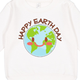 thumbnail image 3 of Inktastic Happy Earth Day Toddler Sweatshirt, 3 of 4