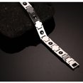 thumbnail image 4 of Men's Jewelry Bracelet Bangle Hematite Adjustable Size, 4 of 5