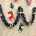 thumbnail image 4 of 2m Christmas Garland With Bowknot Xmas Garland Tree Wreath Party Home Decor, 4 of 4