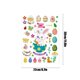 thumbnail image 3 of Easter Stickers Bunny Eggs Radish Combo Bedroom Living Room Removable Stickers, 3 of 6