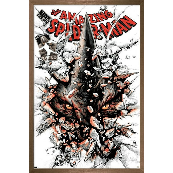Marvel Comics - Rhino - The Amazing Spider-Man #617 Wall Poster, 14.725" x 22.375", Framed