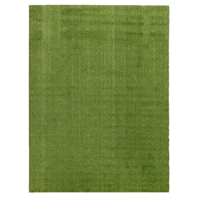 Mainstays 6 ft. x 8 ft. Green Turf Outdoor Rug, Zen Grass
