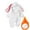 Multicolor, variant on SKIYLEVZ Baby and Toddler Unisex Jumpsuit Babies' Clothes Cotton Thermal Fleece Lined Cute Baby Outfit Clothes Winter Hooded Romper Snowsuit Infant Newborn Toddler