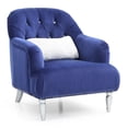 thumbnail image 3 of Glory Furniture Jewel Velvet Chair in Blue, 3 of 6
